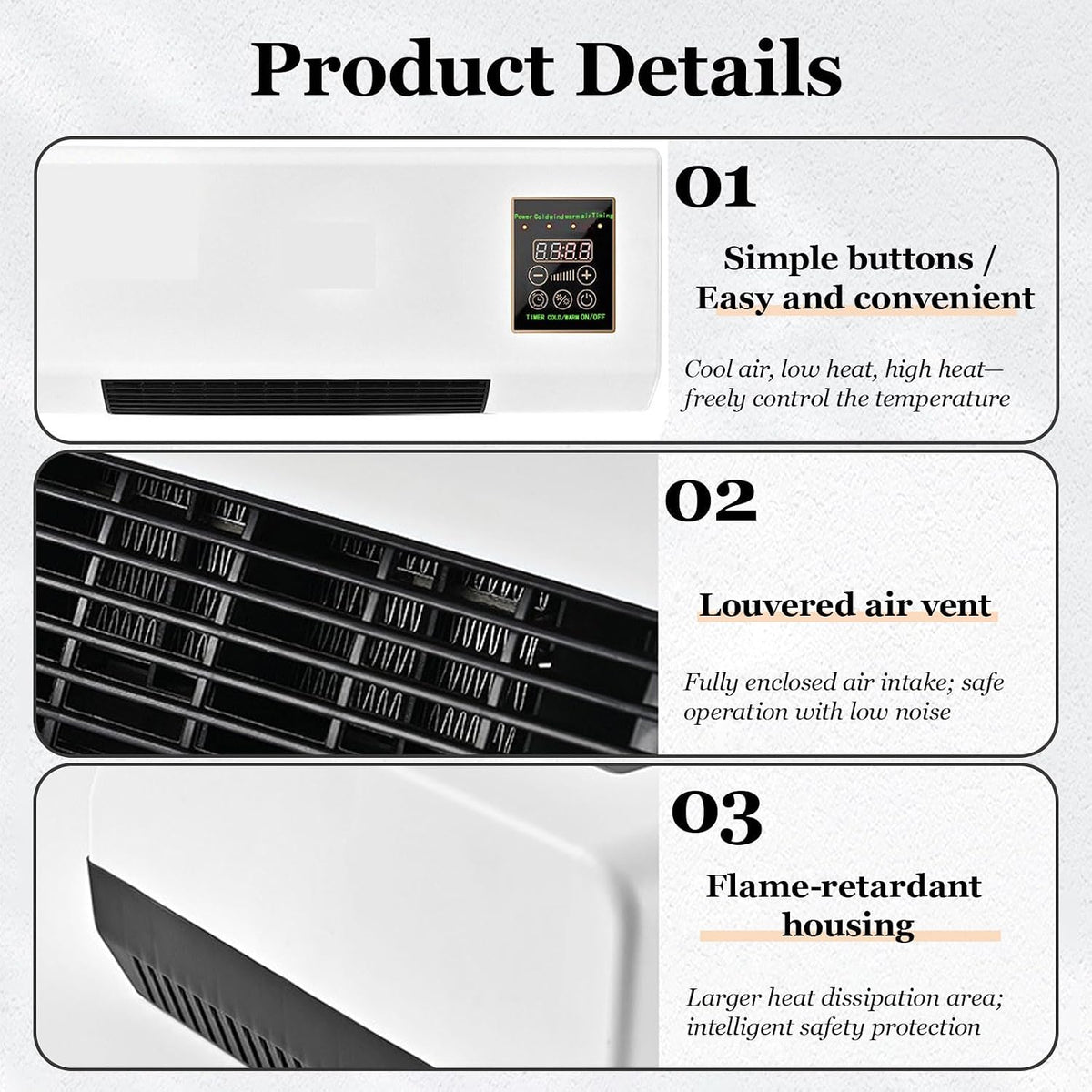 Air Conditioner for Bedroom No Window