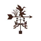 EZ Vane Steel Mallard Ducks Weathervane with Wind Cups — Post Mount