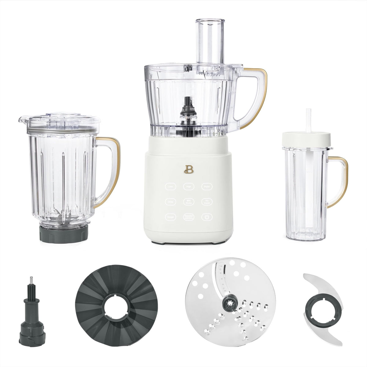 Blender and Food Processor Combo, Personal Smoothie Blender
