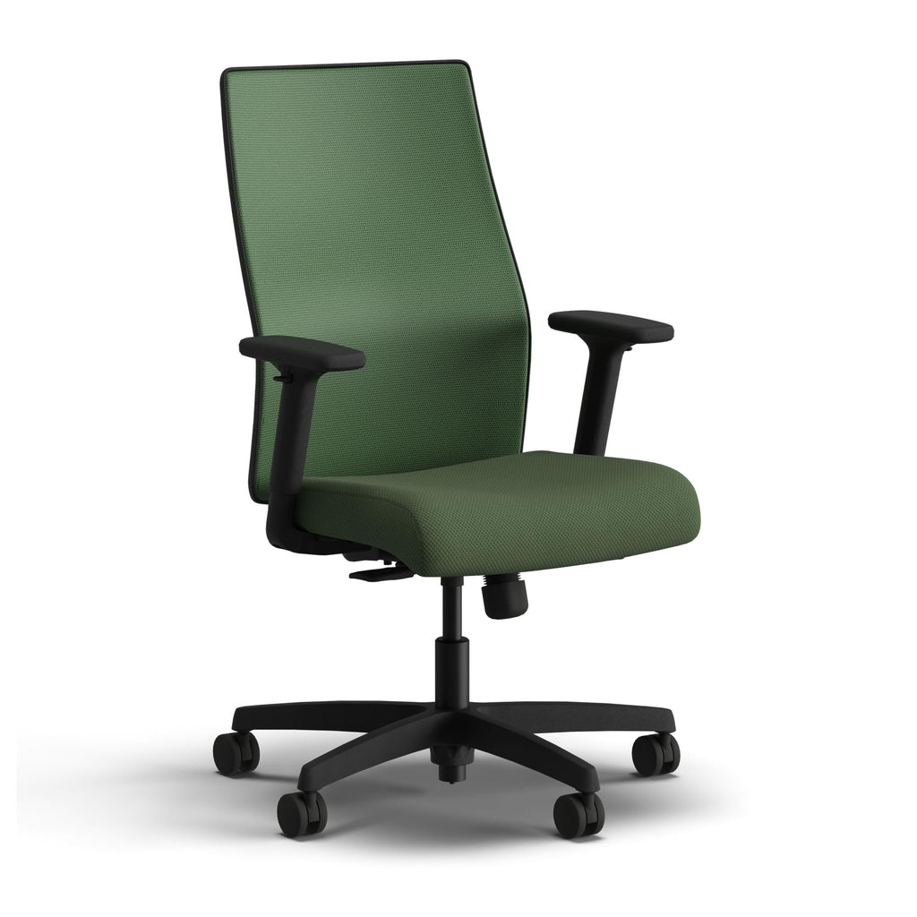 HON Ignition 2.0 Ergonomic Office Chair, Lumbar Support, Desk Chair, Black