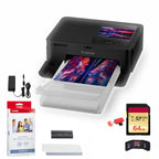 Canon SELPHY CP1500 Compact Photo Printer Accessory (Black) Bundle