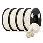 UJOY3D 10kg Elite PLA+ 3D Printer Filament Bundle, 10 Color Pack 3D Printing Filament 1.75mm, 1kg Spool 10 Pack, Black+Jade White+Cream White+Grey+Red+Cobalt Blue+Green+Orange+Yellow+Beige Skin