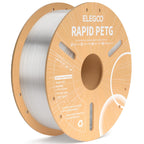 ELEGOO Rapid PETG 3D Printer Filament 1.75mm Black 10KG Bulk