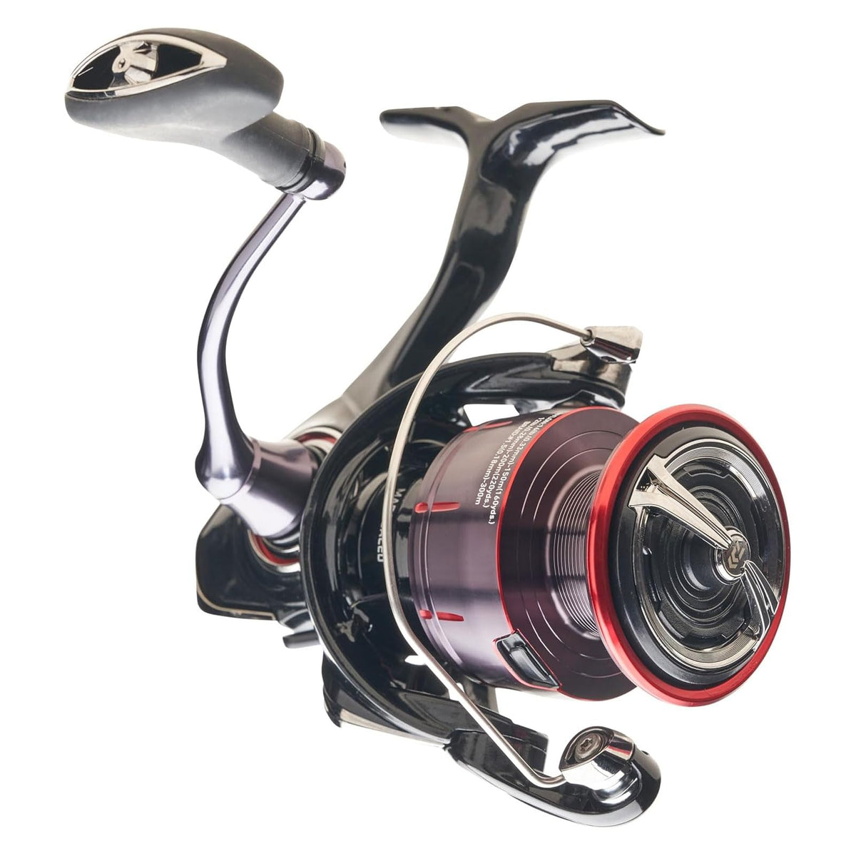 Daiwa Fuego LT Spinning Reel Size 1000-6000 Lightweight ZAION V Carbon Body, AIRDRIVE Rotor, MAGSEALED Shaft for Freshwater Fishing