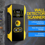 ERICAT Wood Moisture Detector, Wall Detection Scanner with Backlit LCD Display Screen, Three Measurement Modes and High-Precision Sensor, Easy to Use and Auto Calibration, for Wood, Walls, Floor