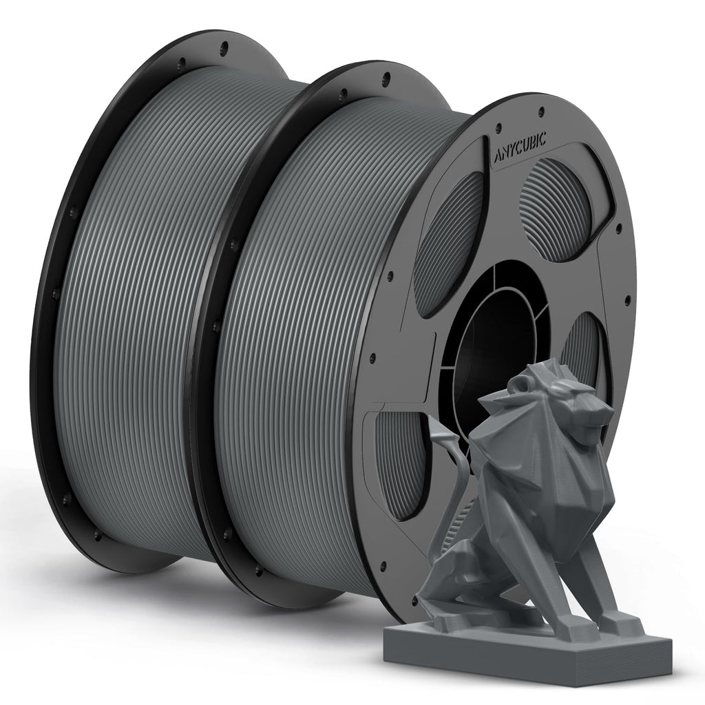 ANYCUBIC PETG Filament 1.75mm, Multicolor Bundle 10KG, Reusable Spool