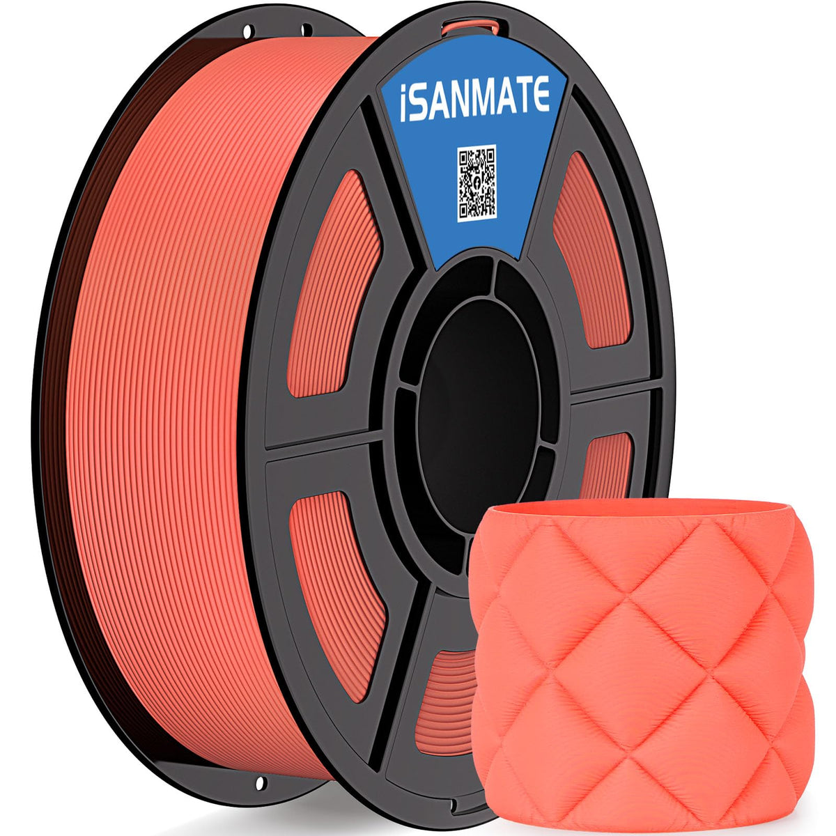 iSANMATE 16KG Matte PLA Filament Bundle 1.75MM 30-300mm/s for Bambu Lab