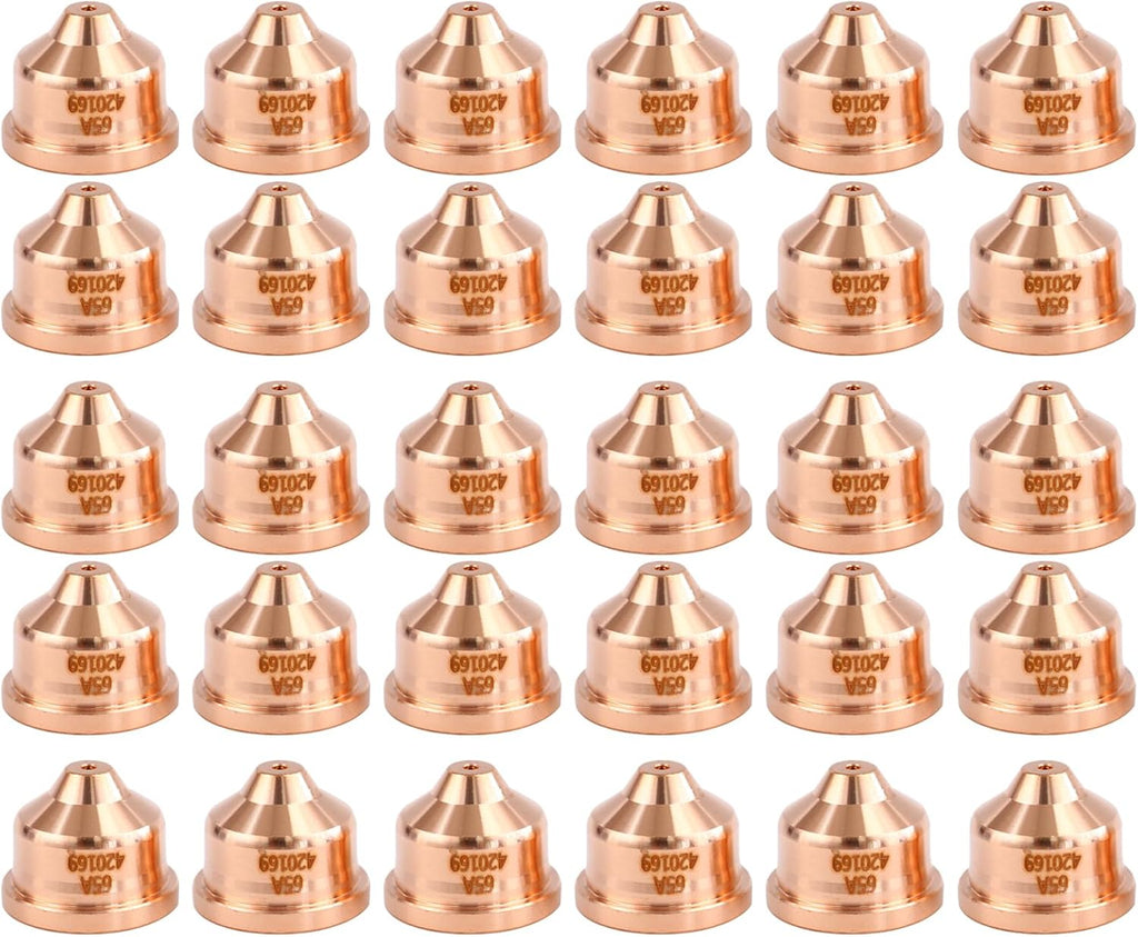 10 Pcs 420156 Plasma Retaining Cap Fit for Hypertherm Powermax 65 Torch