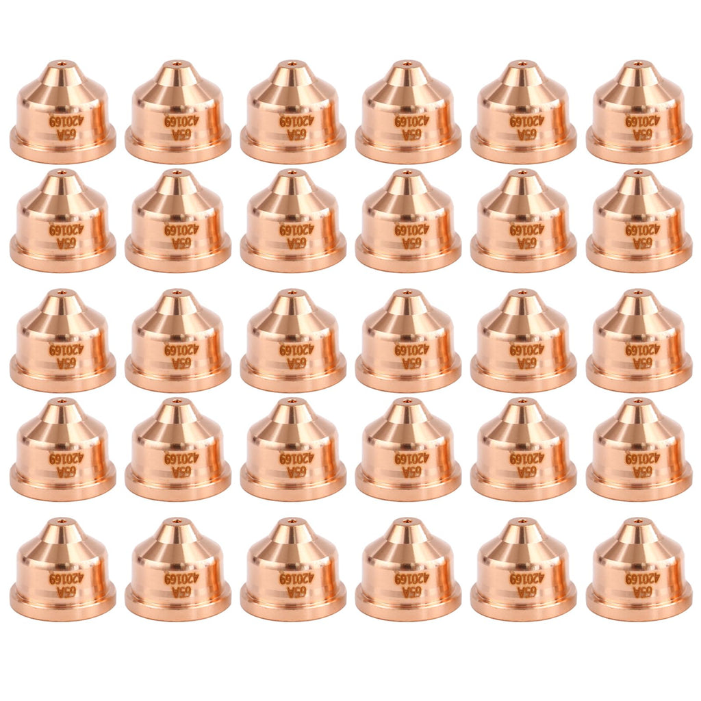 10 Pcs 420156 Plasma Retaining Cap Fit for Hypertherm Powermax 65 Torch
