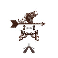 EZ Vane Steel Bass Weathervane with Wind Cups — 4-Sided Mount