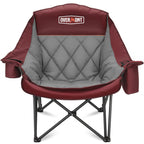 Overmont 2-Pack Oversized XL Camping Chairs - 500 lb Support