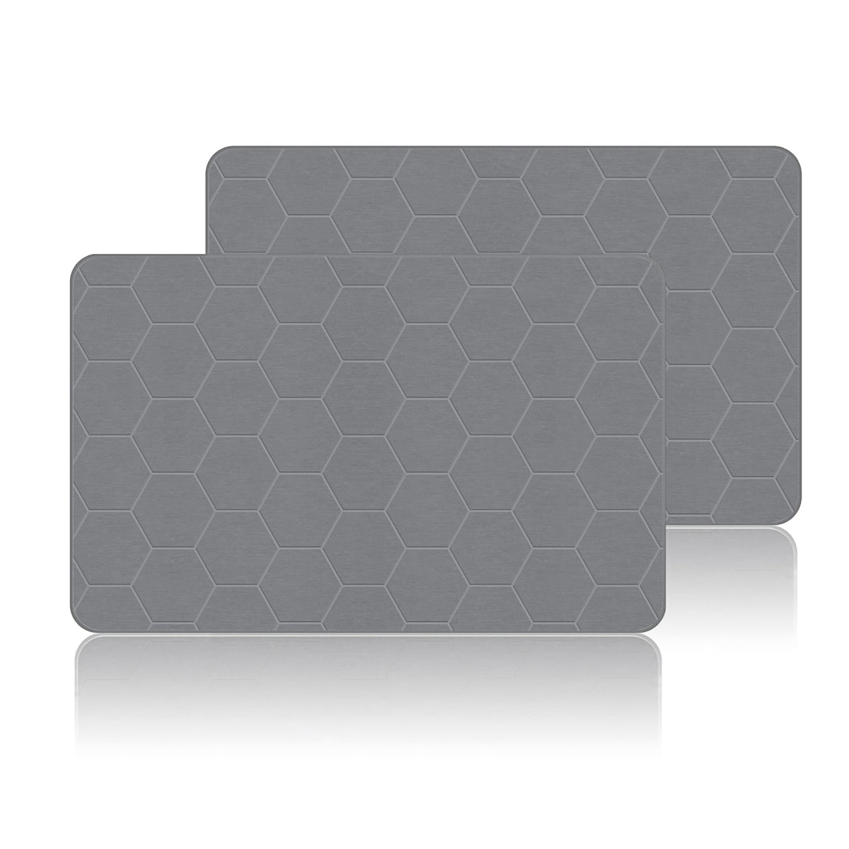 THMINS Extra Large Stone Bath Mat, 36''x24'' Stone Shower Mat