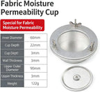 Fabric Moisture Permeability Cup, Textile Water Vapor Transmission Tester, 360° Circular Design, 60mm Inner Diameter, Cup Depth: 22 Mm, for Textile, Apparel, Packaging Industries
