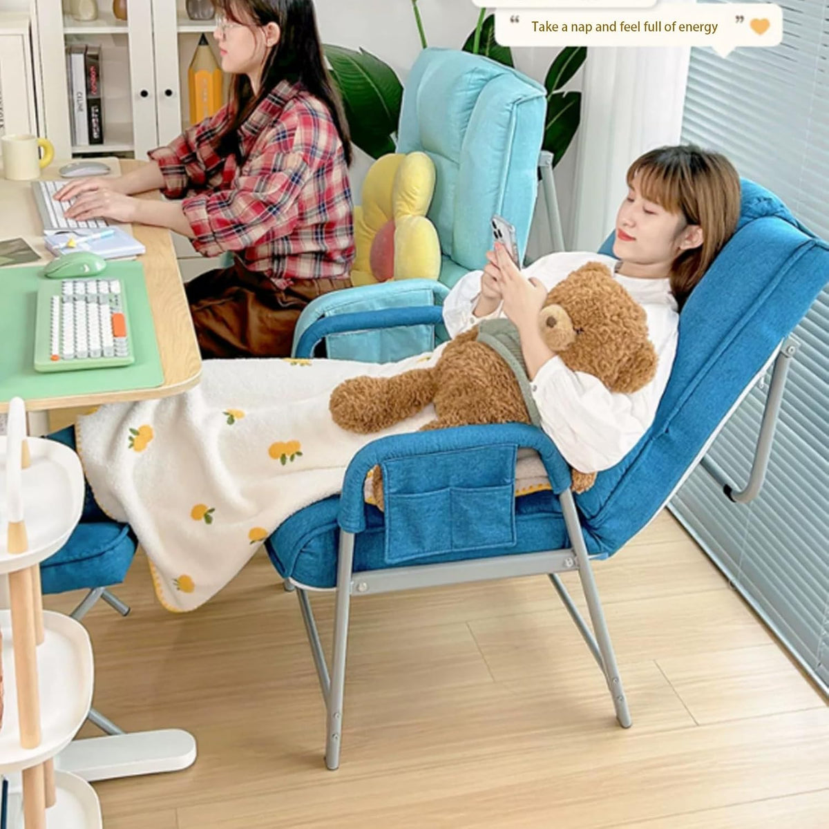 Folding Chairs Sit/Lean/lie Down,padded Folding Chairs Backrest Adjustable In 3 Levels,padded Folding Chairs With Armrests,folding Chairs For Office And Lunch Break,white Folding Chairs ( Color : Whit