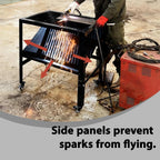 Plasma Cutting Table,Heavy Duty 250 Lbs,33.07''L×27.17''W×5.91''H