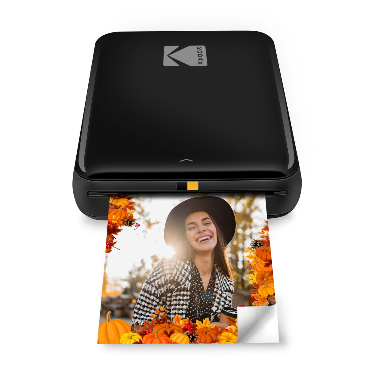 KODAK Step Printer Wireless Mobile Photo Printer with Zink Zero Ink Technology & Kodak App for iOS & Android (White) Gift Bundle