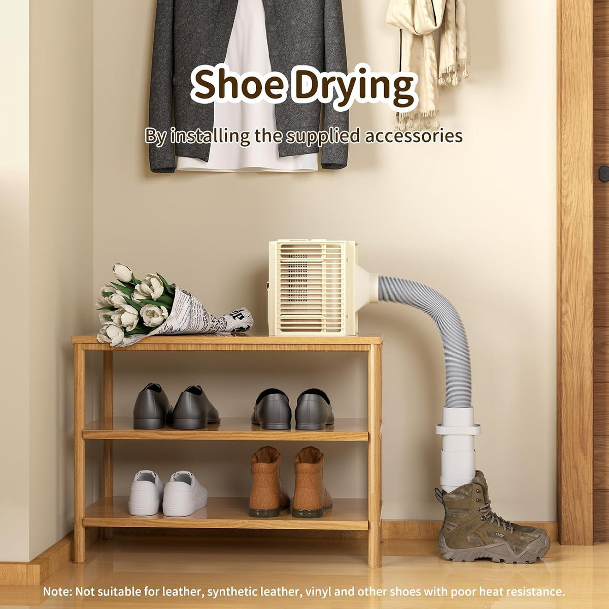 Portable Clothes Dryer, 850W Mini Portable Dryer for Travel Apartments RV, Small Compact Laundry Dry Shoe Drye, Bed Warmer, Electric Dryer Machine for Baby Clothes Underwear Socks