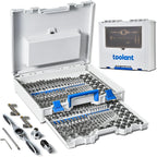 toolant 127-Piece Metric & SAE Ratcheting Tap and Die Set
