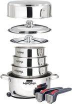 Magma A10-360L-IND 10 Piece Stainless Steel Nesting Cookware Set