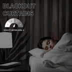 Boho Mid Century Blackout Curtains, Thermal Insulated Room Darkening Grommet Drapes for Bedroom Living Room, Modern Abstract Leaf Geometric Window Treatments, 108 Inch Drapes 2 Panel Set