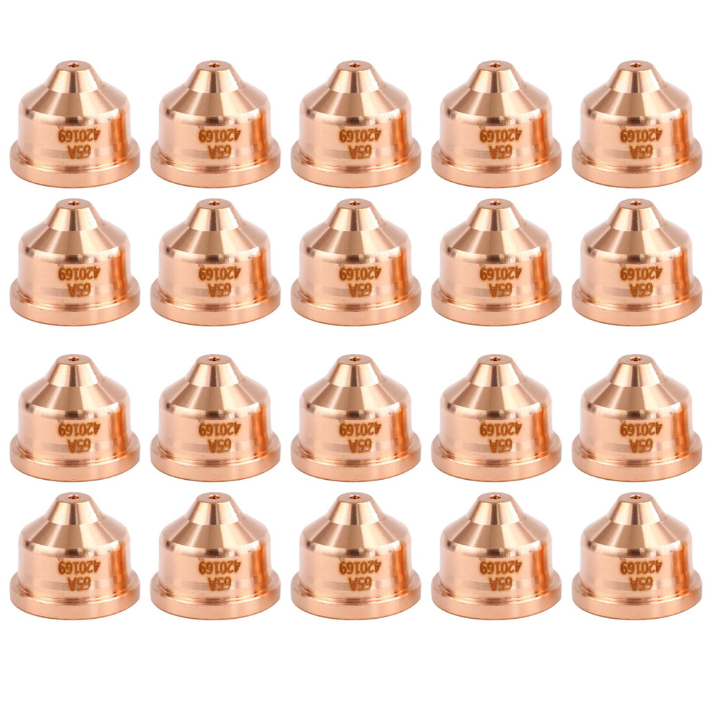 40 Pcs 420158 Plasma Nozzle Tips Fit PMX 125 Cutting Torch Consumables