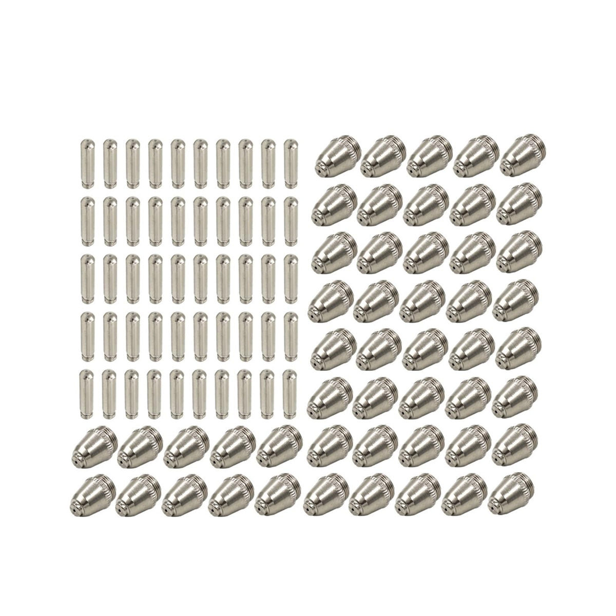 AG60 SG-55 AG-60 WSD-60 Plasma Cutting Torch Tip Nozzles Consumables Kit(100pcs)
