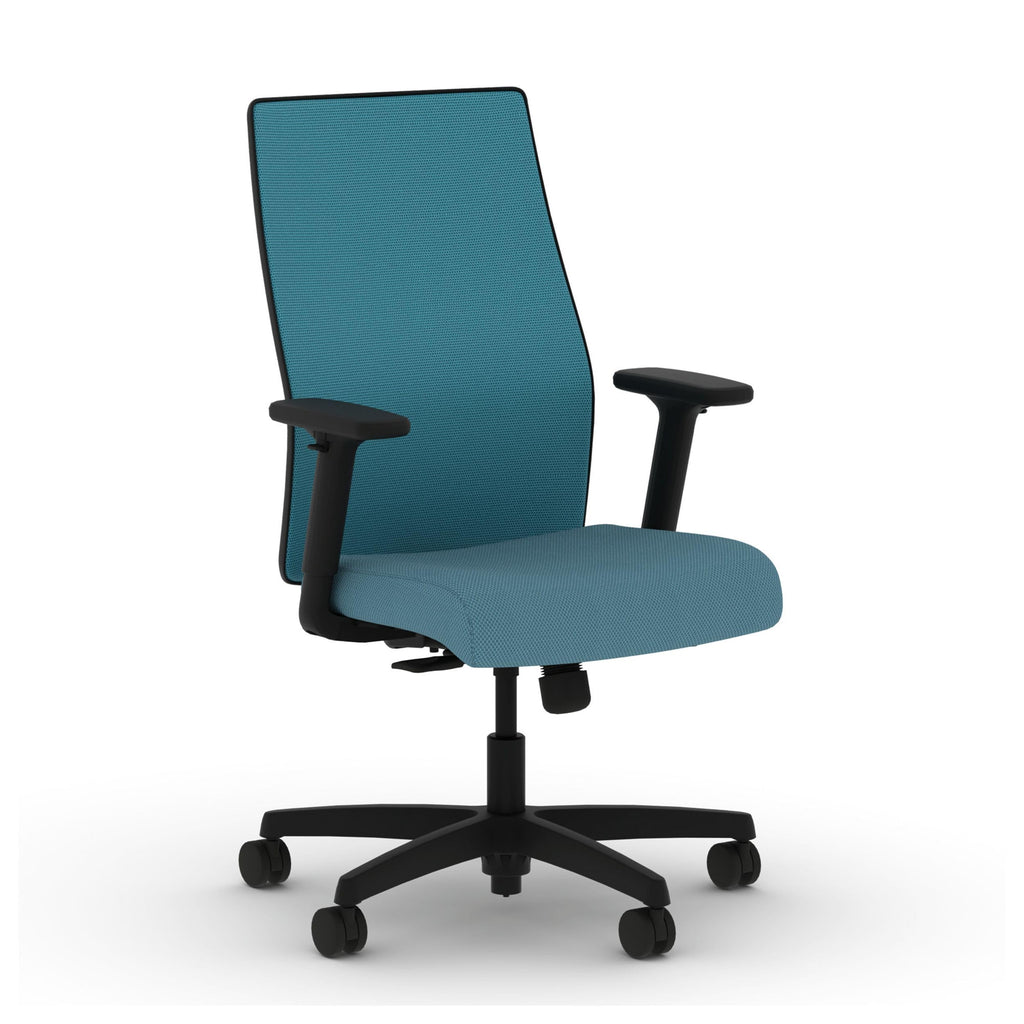 HON Ignition 2.0 Ergonomic Office Chair, Lumbar Support, Desk Chair, Black