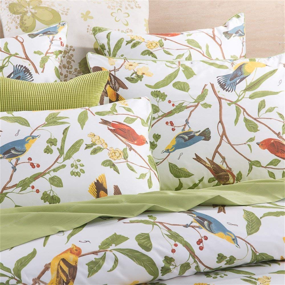 Brandream Paisley Duvet Cover King Size Gold Classy Regal Themed Luxurious Boho Bedding Super Soft Egyptian Cotton 3 Piece Modern 800-Thread-Count Duvet Quilt Cover Set