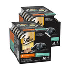 Sheba Perfect Portions Cuts Wet Cat Food, Variety Pack, 2.6 oz, 48 ct