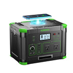 1000W Portable Power Station 999Wh, Solar Generator for Outdoor Emergency