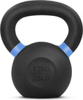 Yes4All Powder Coated Kettlebell, 9–88 lb Cast Iron Weights