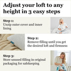 Saybrook Adjustable Pillow