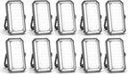 Rechargeable Camping Lantern, 10000mAh Dimmable Camp Lights with 12 Modes, High Brightness LCD Display Tent Light for Power Outages, Hurricane, Hiking, Fish, Emergency, Home Use (6PCS)