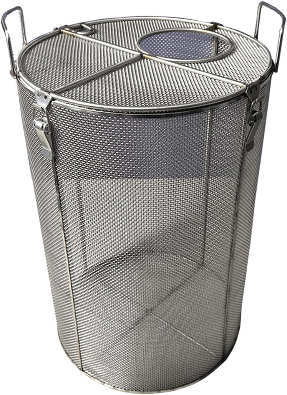 Stainless Steel Pump Filter Cover Water Pump Protective Cover Sump Pump Anti-Clogging Outdoor 1mm Mesh Pump Cover Barrier Durable And Strong For Septic Tanks Farm Irr(Size:40x50cm/15.7x19.6",Color:A)