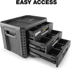ToughBuilt StackTech XL 3 Drawer Tool Box, Stackable Storage, TB-B1-D-70-3