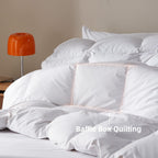 Goose Feather Down Comforter Queen,100% Organic Cotton Duvet Insert