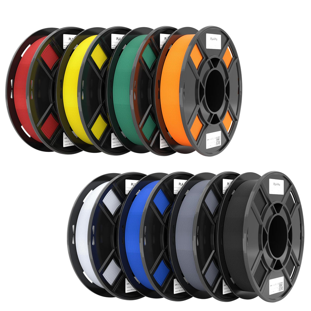 eSUN PLA+ Filament 3D Printer Filament 10KG Classic 10 Colors Bundle