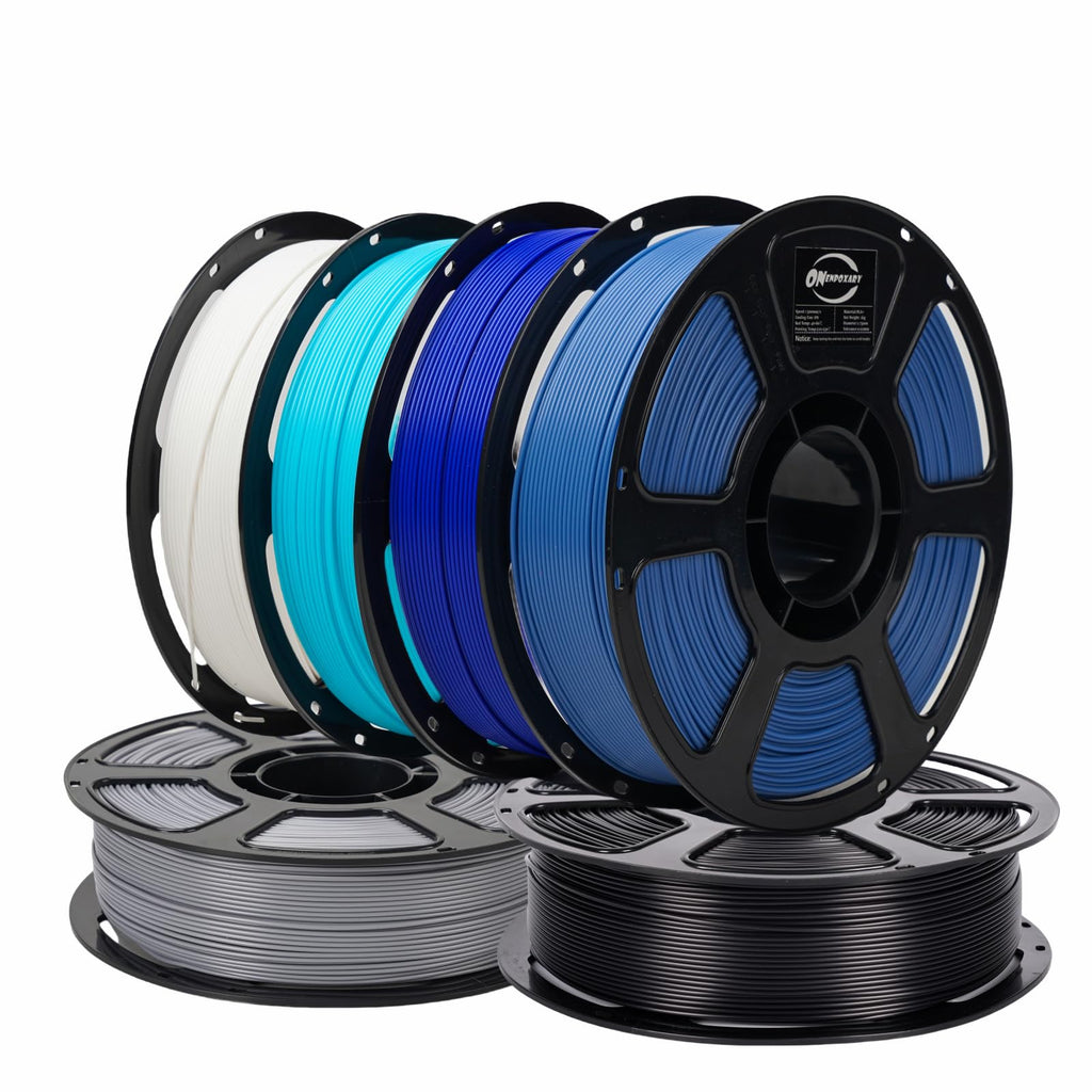 PLA Plus 3D Printer Filament 1.75mm,8 Color 8KG FDM Spool