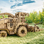 3D FS80 Forage Harvester Model Kit, Wood Model Building Set, Educational STEM Model, Engineering Puzzle for Adults & Teens 580PCS