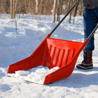 Sleigh Shovel 24in Large High Capacity Poly Blade Ergonomic Handle Move Snow,Replacement for OEM