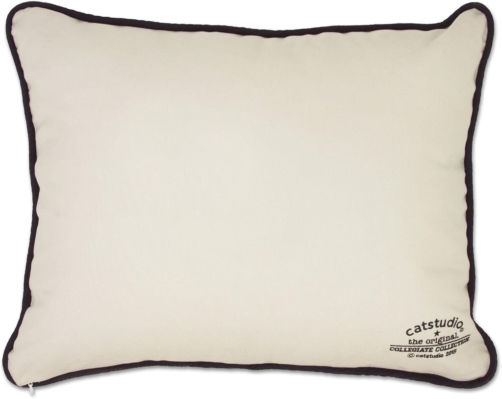 Catstudio Texas A&M Aggies Hand Embroidered Throw Pillow
