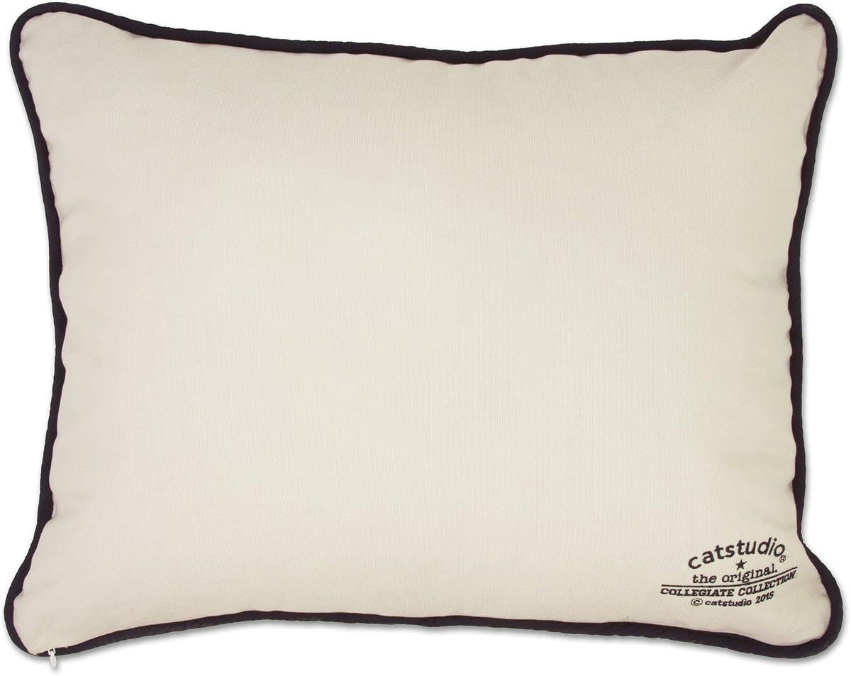 Catstudio Texas A&M Aggies Hand Embroidered Throw Pillow