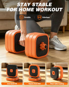 Rendpas Adjustable Dumbbell Set – Free Weights for Home Gym Workouts