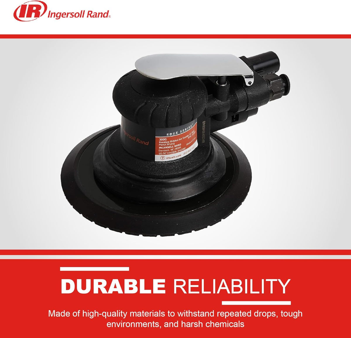 Ingersoll Rand 300G 6" Random Orbital Air Sander
