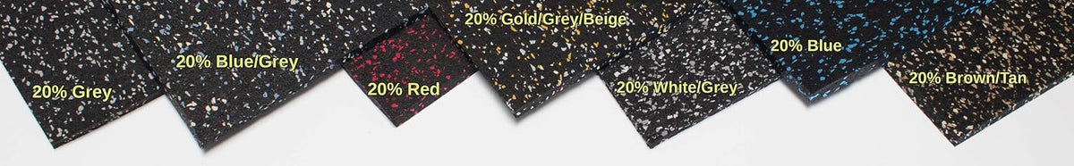 American Floor Mats 3/8in (9mm) Thick 20% Gold 4' x 10' Hi-Color Rubber Rolls (20%), Protective Exercise Mats, Home Gym Rubber Flooring