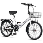 AVASTA Quartet Folding Bike, 20/24 Inch, 7-Speed, Dual Brakes