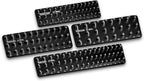 Westling USA Premium Aluminum Professional 4 Piece Metric Socket Tray/Organizer Set, Holds 150 Metric Sockets (Black)