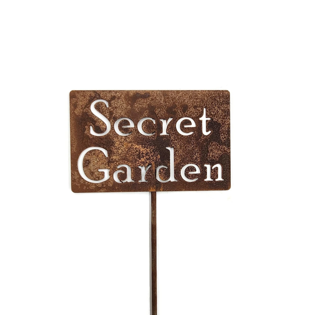 Funny Garden Stake 20 to 33 Inches Tall (Please Don't Die, Large 28" Tall)