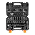 VEVOR 91-Piece 1/2" Drive Impact Socket Set, Deep & Shallow Kit