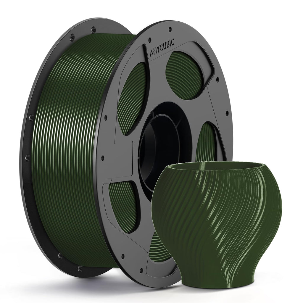 ANYCUBIC PETG Filament 1.75mm, Multicolor Bundle 10KG, Reusable Spool